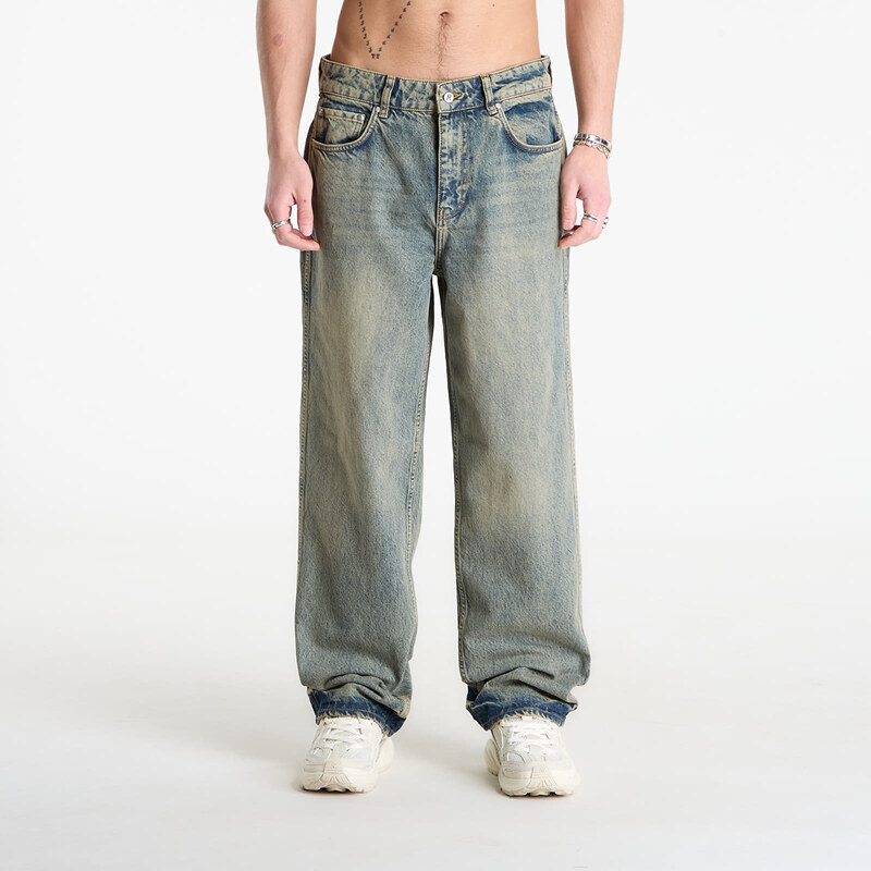 E-shop Džínsy REPRESENT R3 Baggy Denim Blue Cream 31