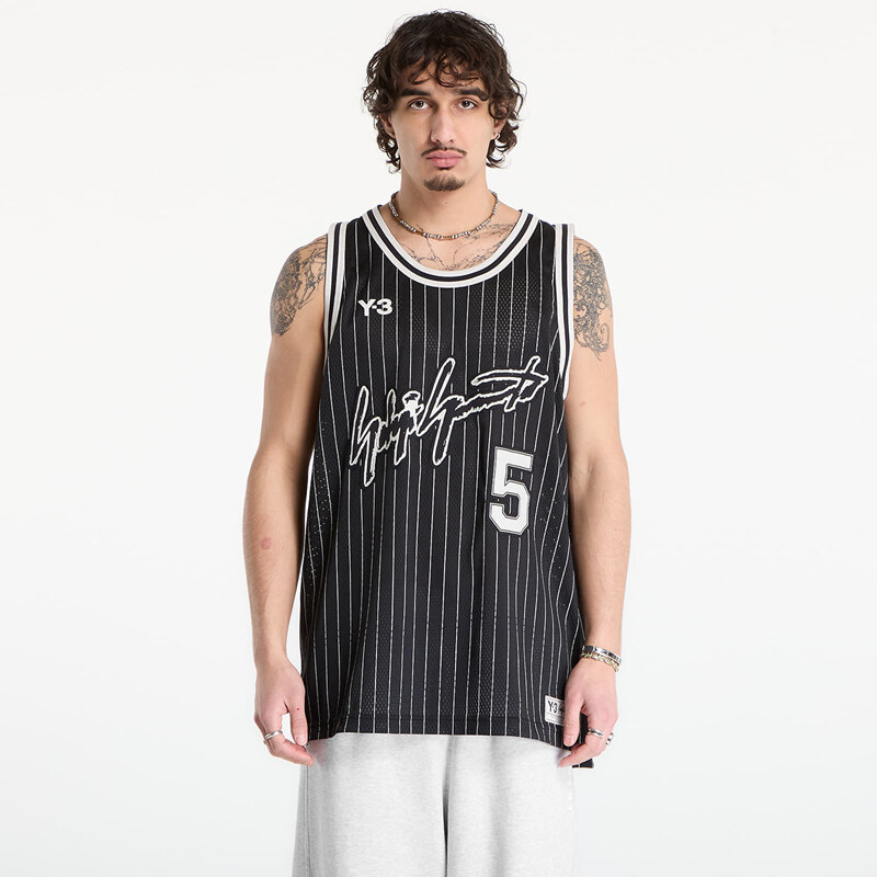 Dres Y-3 Elite 5 Basketball Jersey Black XL 67355362