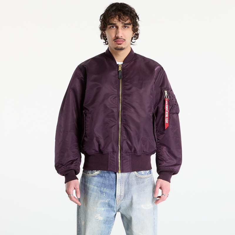 Bunda Alpha Industries MA-1 Heritage Bomber Plum XL 67355374