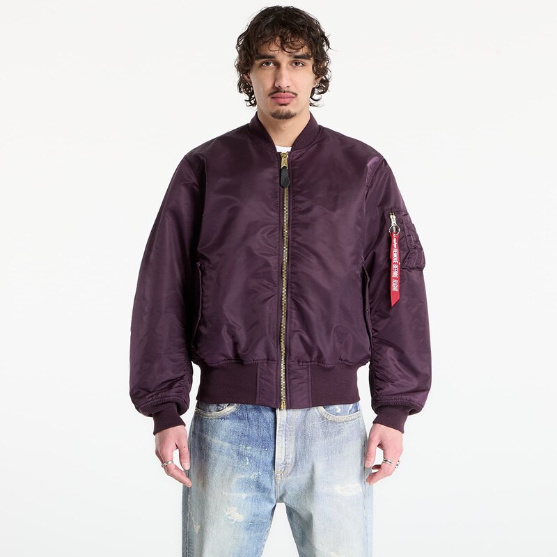 Bunda Alpha Industries MA-1 Heritage Bomber Plum XL 67355379