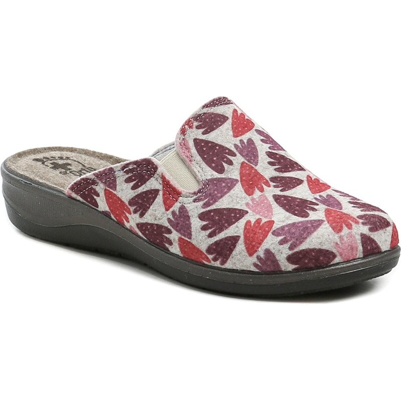 Befado Dr. Orto 136D003 šedo fialové dámske zdravotné papuče 67355455