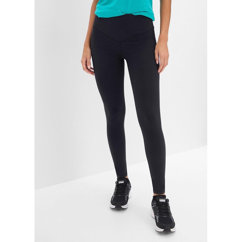 bonprix Športové legíny shaping, zo stabilnej bavlny, farba čierna 67100295