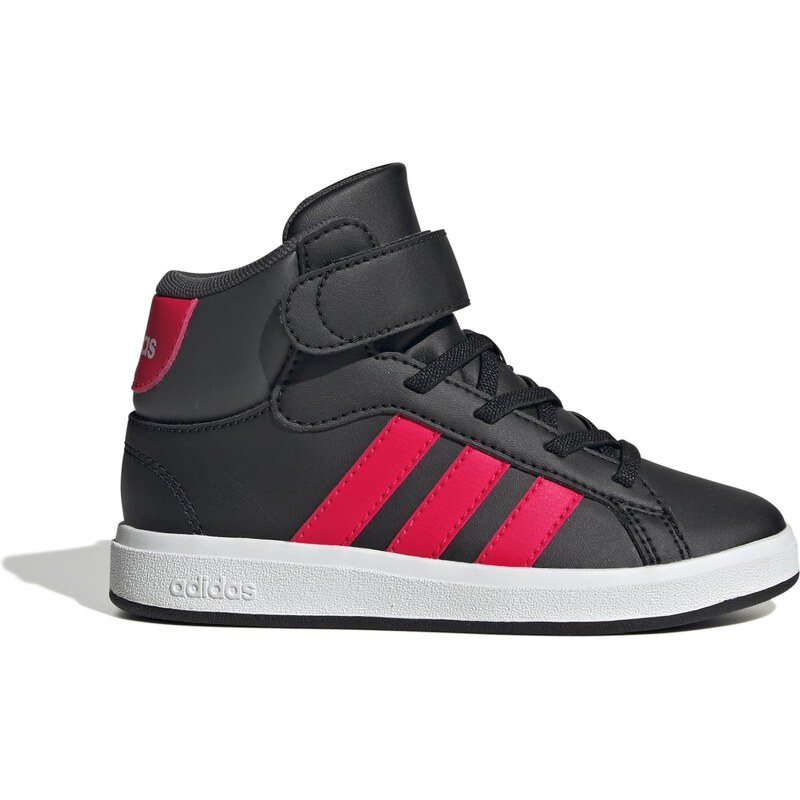 adidas Performance adidas GRAND COURT MID KIDS BLACK/RED 67356465