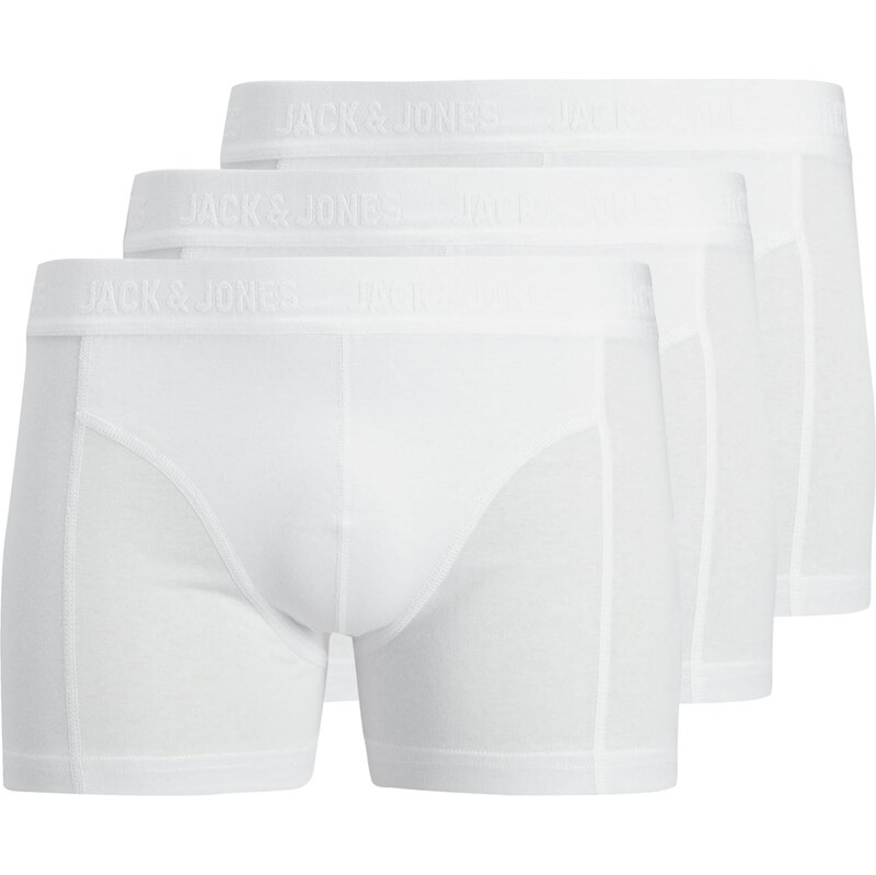 JACK & JONES Boxerky JACWAISTBAND biela 67359286