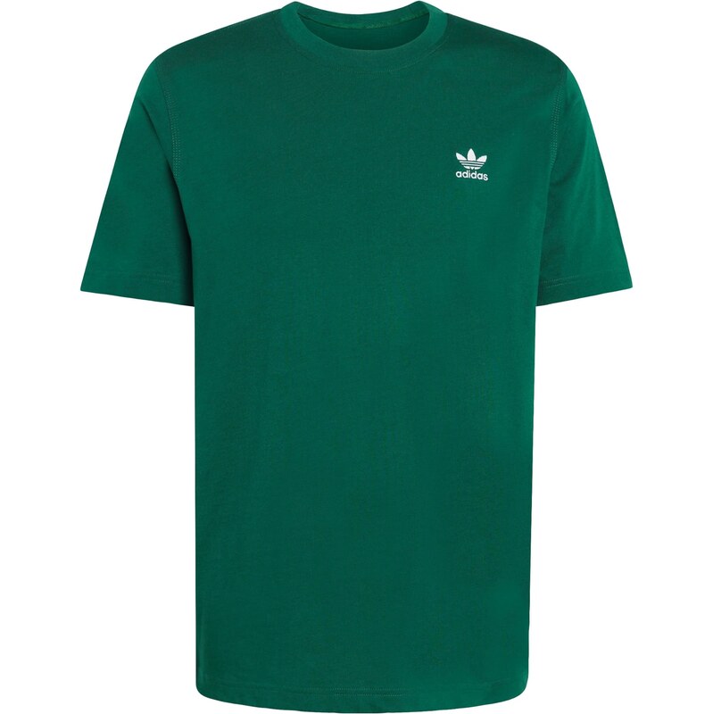 ADIDAS ORIGINALS Tričko Trefoil Essentials smaragdová / biela 67359297