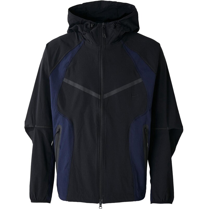 NIKE Športová bunda TECH PRO námornícka modrá / čierna 67359302
