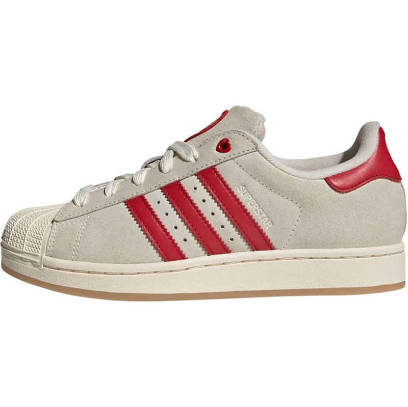 ADIDAS ORIGINALS Nízke tenisky Superstar II červená / biela ako vlna 67359312