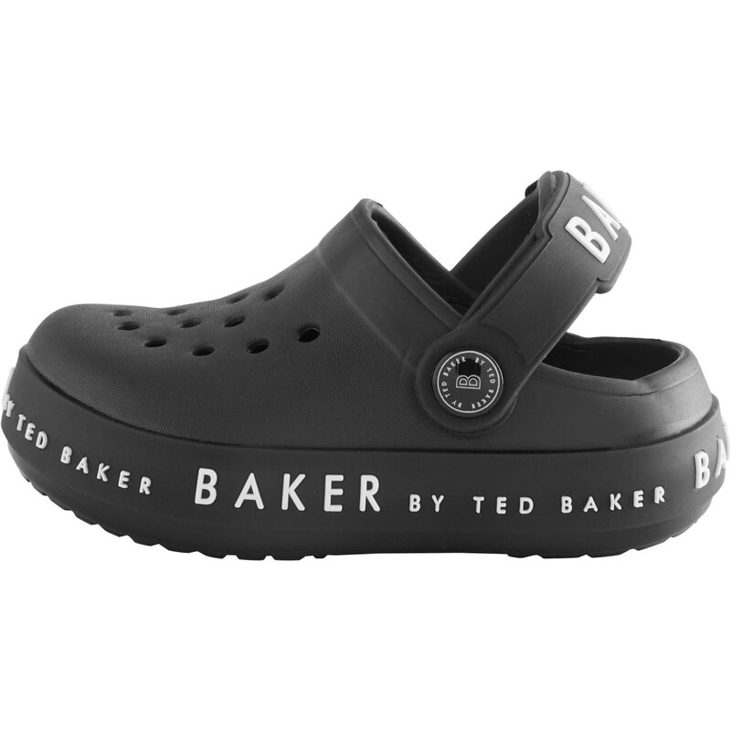 Baker by Ted Baker Otvorená obuv čierna / biela 67359323
