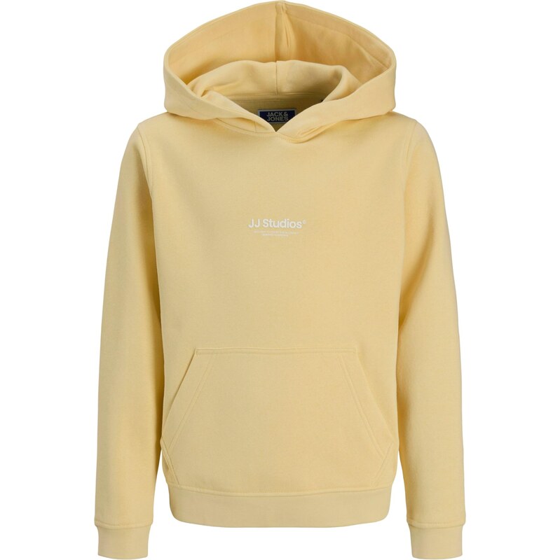 JACK & JONES MINI Mikina JJESOHO svetložltá / biela 67359349