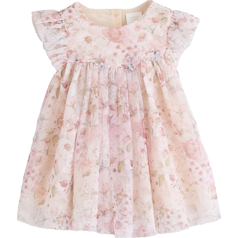 Next Šaty zelená / ružová / pastelovo ružová 67359352