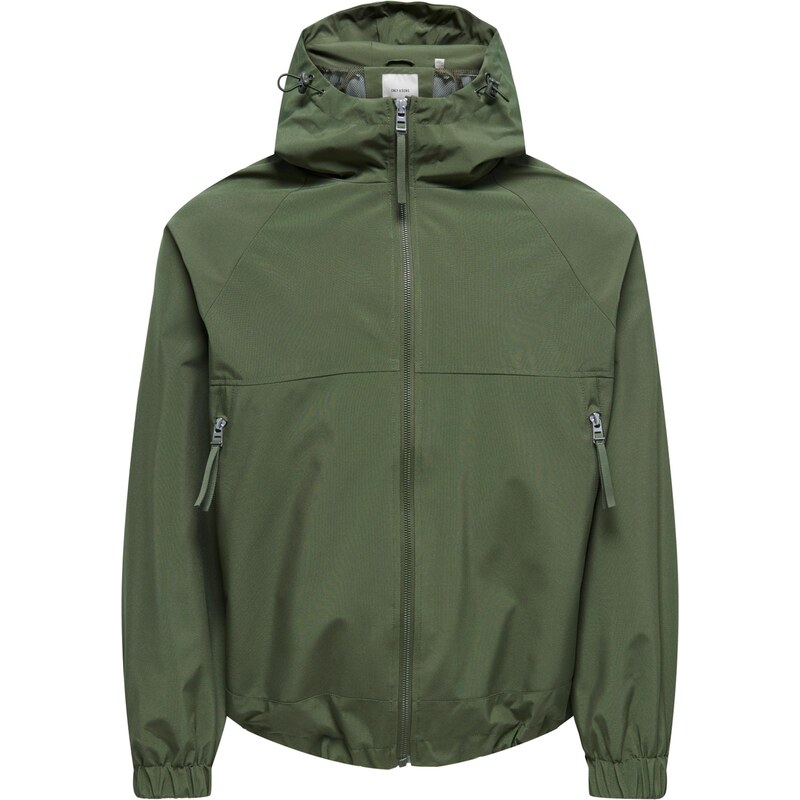 Only & Sons Prechodná bunda ONSSEAN olivová 67359364