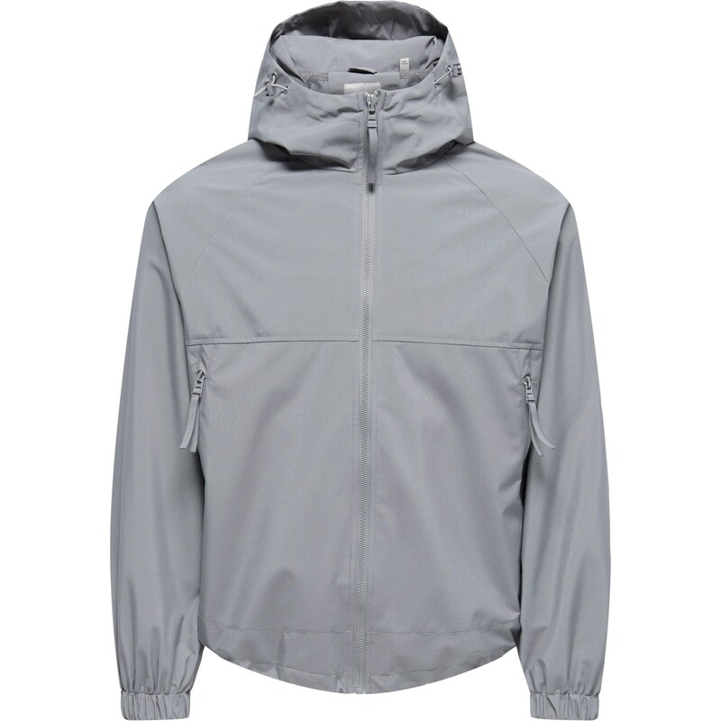 Only & Sons Prechodná bunda ONSSEAN sivá 67359365