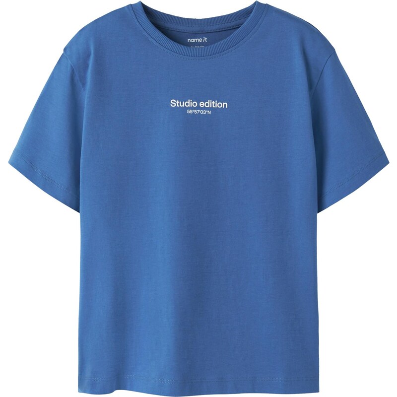 NAME IT Tričko NKMBRODY námornícka modrá / biela 67359675