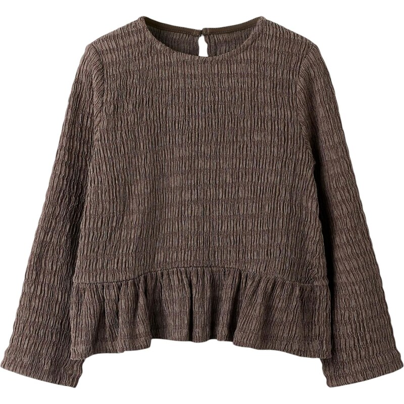 NAME IT Tričko NKFBIKKA tmavošedá 67368837