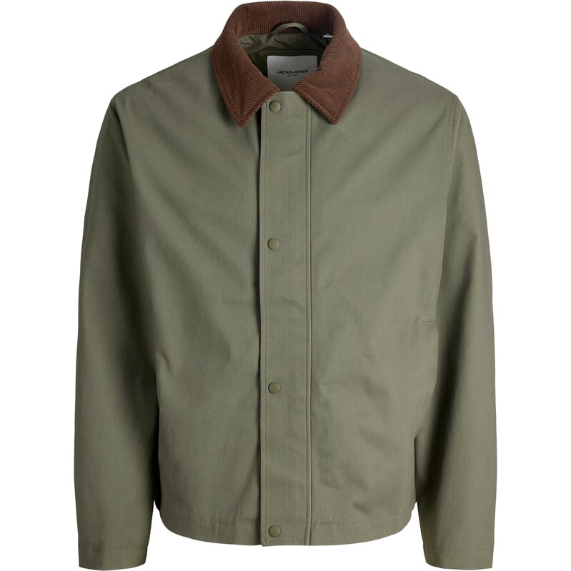 JACK & JONES Prechodná bunda JJEGRAHAM karamelová / olivová 67359688