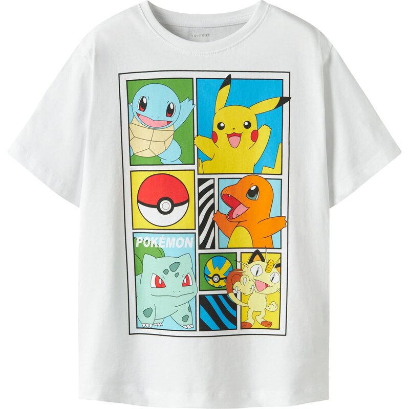 NAME IT Tričko NKMDAMS POKEMON modrá / žltá / oranžová / biela 67359700