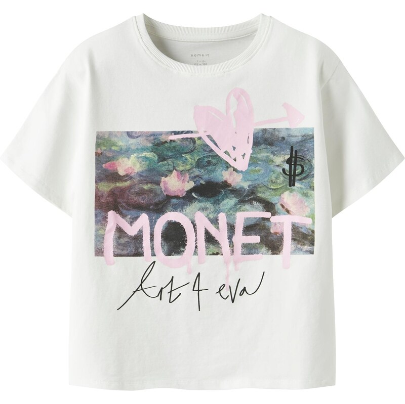 NAME IT Tričko modrá / hnedá / rosé / biela 67368856