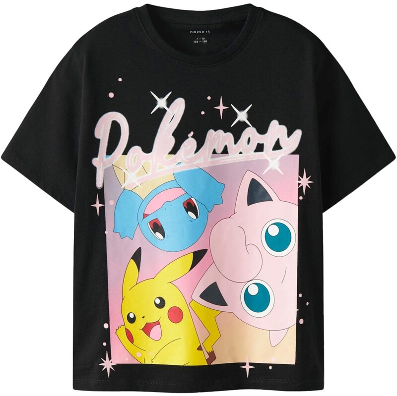 NAME IT Tričko NKFJYDI POKEMON modrá / žltá / ružová / čierna 67368859