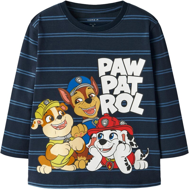 NAME IT Tričko NMMJOSHUE PAW námornícka modrá / žltá / červená / biela 67359699