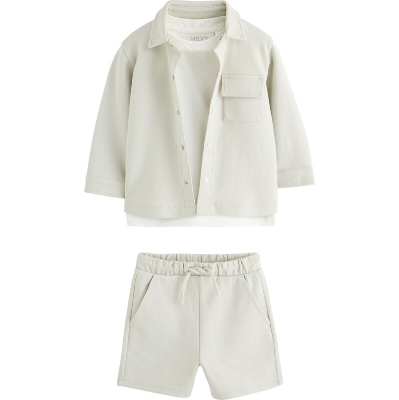 Next Set svetlosivá / biela 67359717