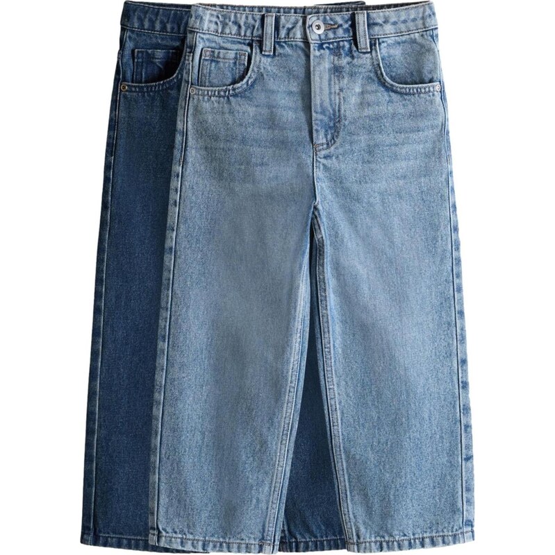 The Set Džínsy modrá denim / tmavomodrá 67359732