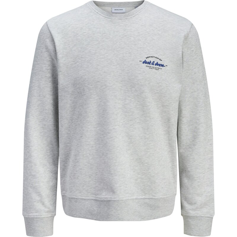 JACK & JONES Mikina JJBRANDON tmavomodrá / sivá melírovaná / čierna 67359899