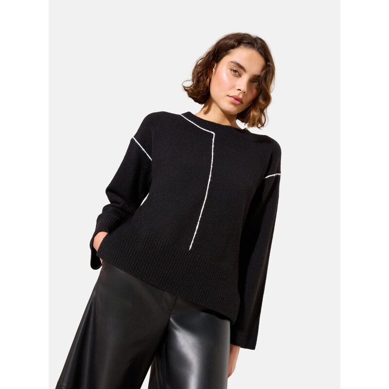 Friends Like These Sveter čierna / biela 67360813