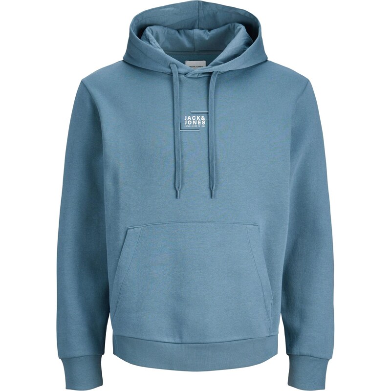JACK & JONES Mikina modrozelená / biela 67360817