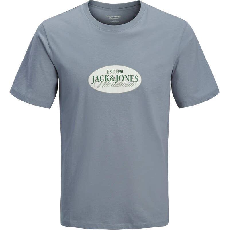 Jack & Jones Junior Tričko JORCATSKILLS zafírová / jedľová / pastelovo 67360828