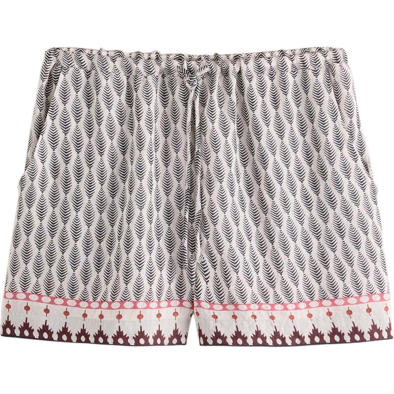 Next Nohavice svetlooranžová / burgundská / čierna / prírodná biela 67361814