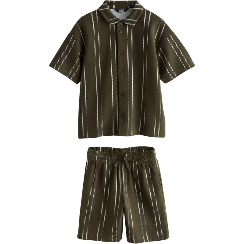 Next Set kaki / biela 67361835