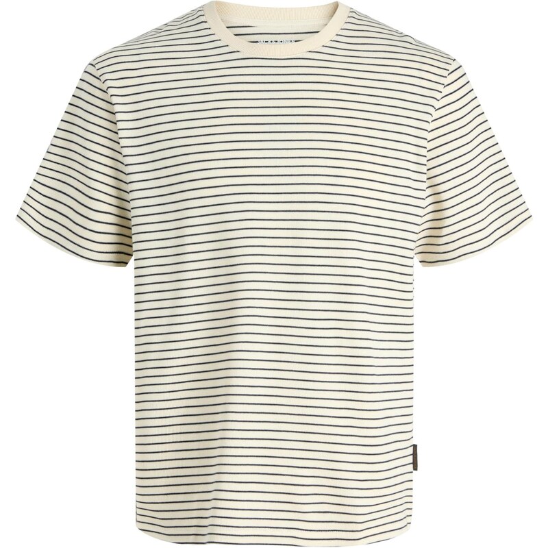 Jack & Jones Junior Tričko JJEDover námornícka modrá / prírodná biela 67361847