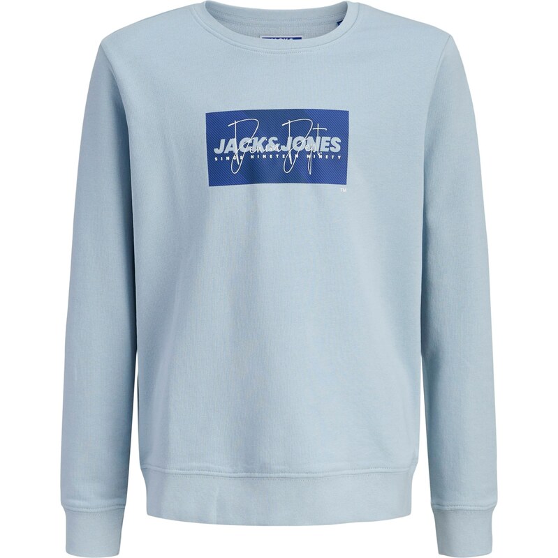 Jack & Jones Junior Mikina JJCole námornícka modrá / nebesky modrá 67361851