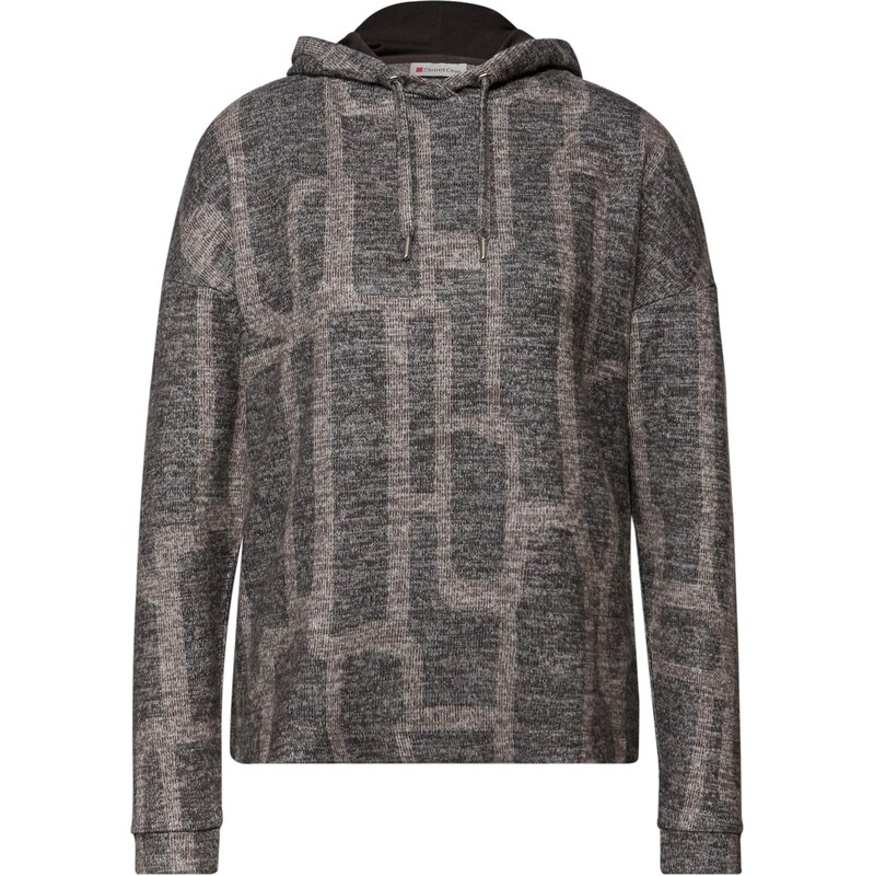 STREET ONE Tričko brokátová / tmavohnedá 67361912