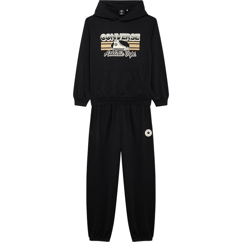 CONVERSE Joggingová súprava piesková / čierna / biela 67361916