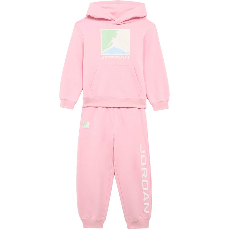 Jordan Joggingová súprava ESS svetlomodrá / svetlozelená / ružová / 67361922