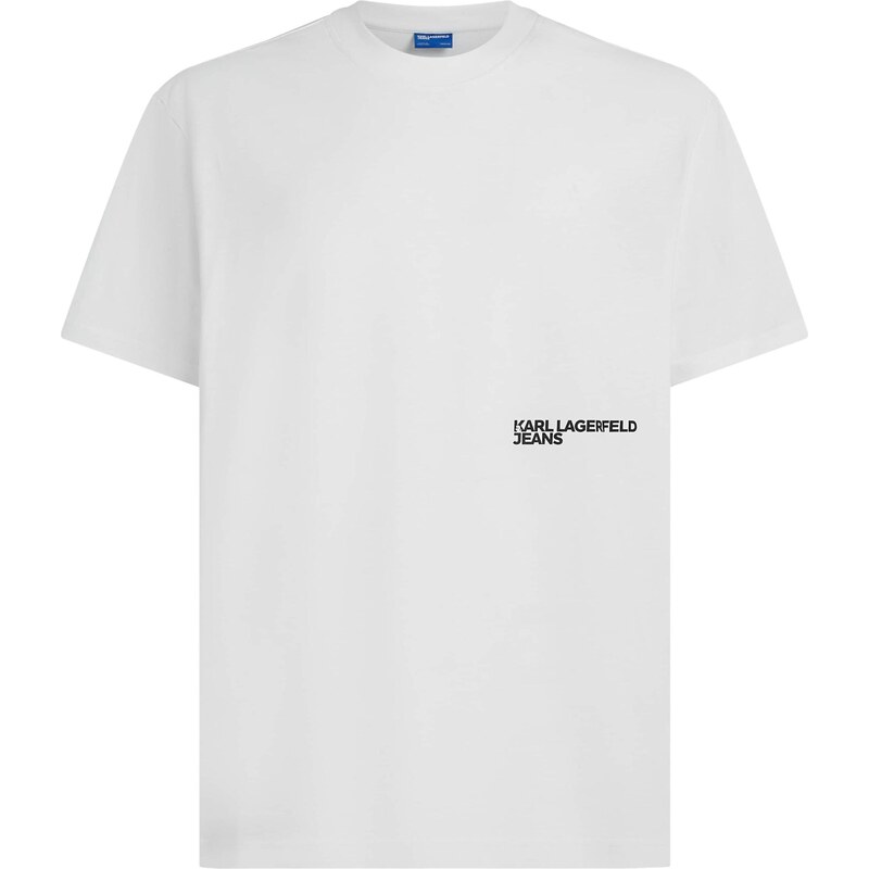 KARL LAGERFELD JEANS Tričko čierna / biela 67361937