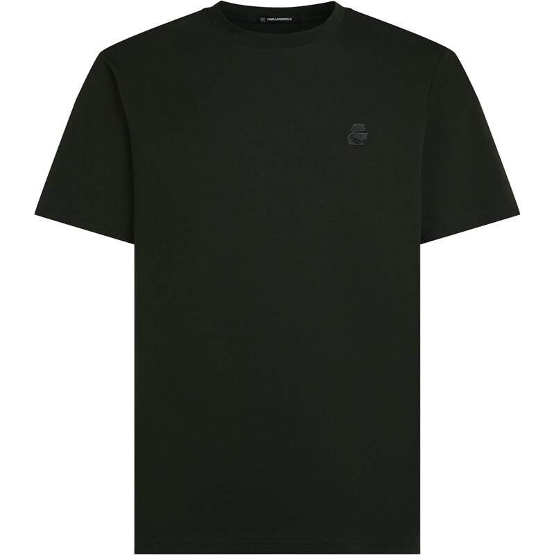 Karl Lagerfeld Tričko Kameo tmavozelená 67361935