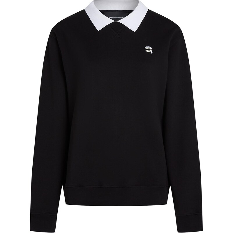Karl Lagerfeld Mikina čierna / biela 67361993