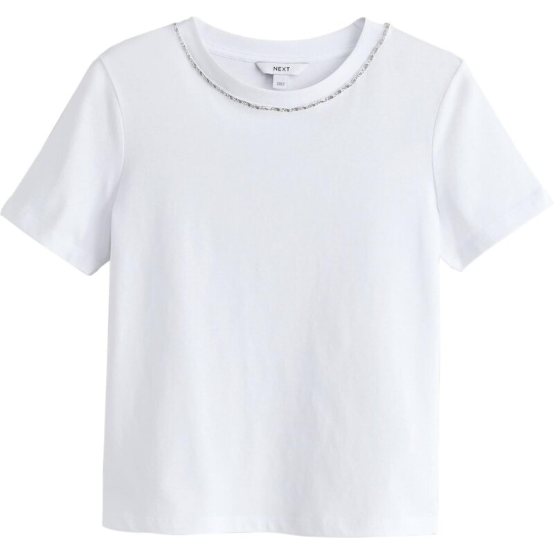 Next Tričko biela 67361945