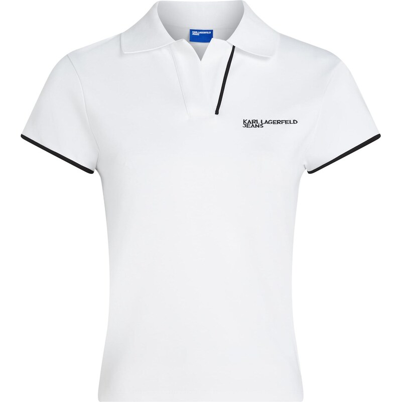 KARL LAGERFELD JEANS Tričko čierna / biela 67361995