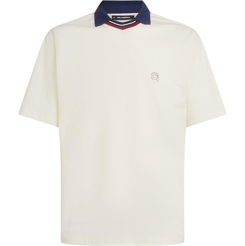 Karl Lagerfeld Tričko Ikon svetlobéžová 67362011