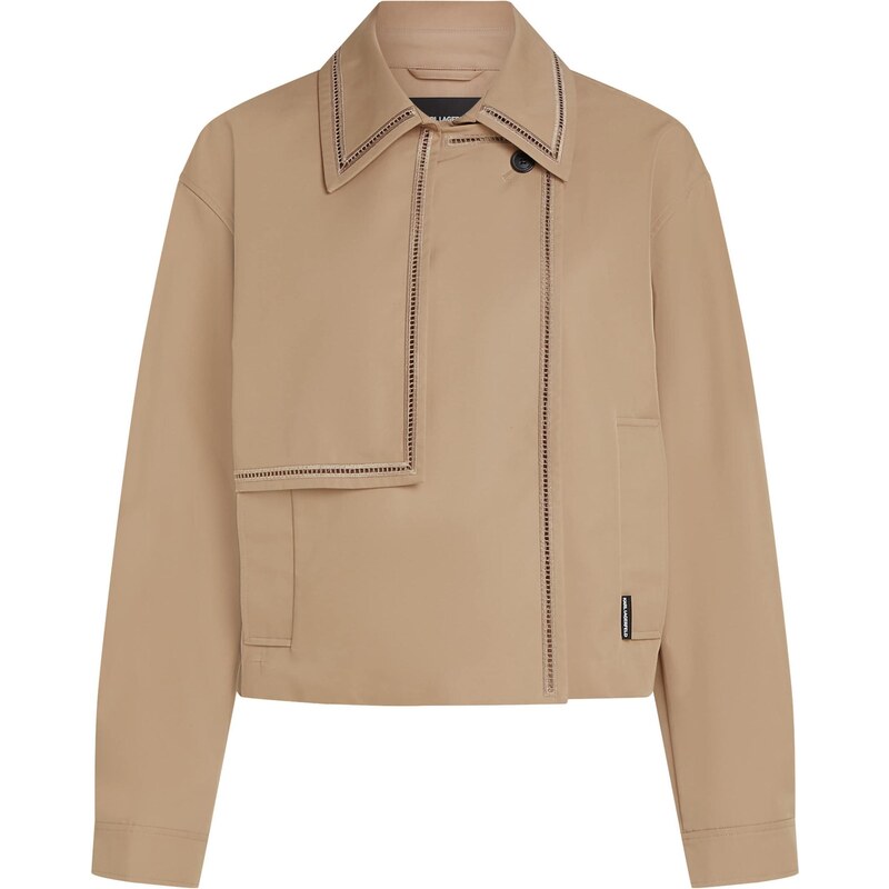 Karl Lagerfeld Prechodný kabát brokátová 67362007