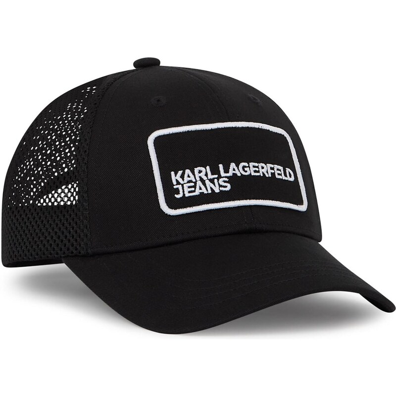 KARL LAGERFELD JEANS Čiapka čierna / biela 67362014