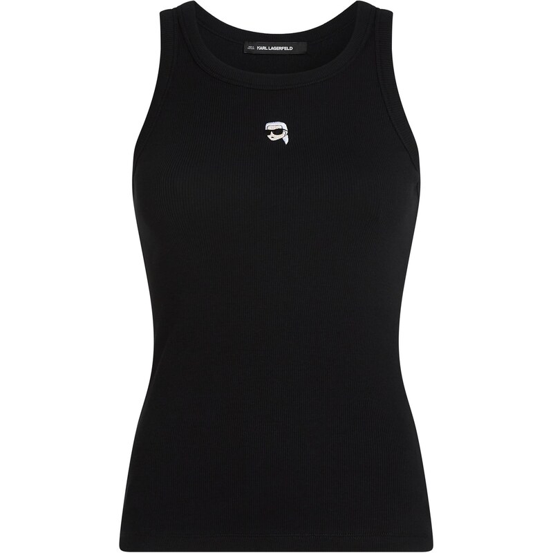 Karl Lagerfeld Top čierna / biela 67362090