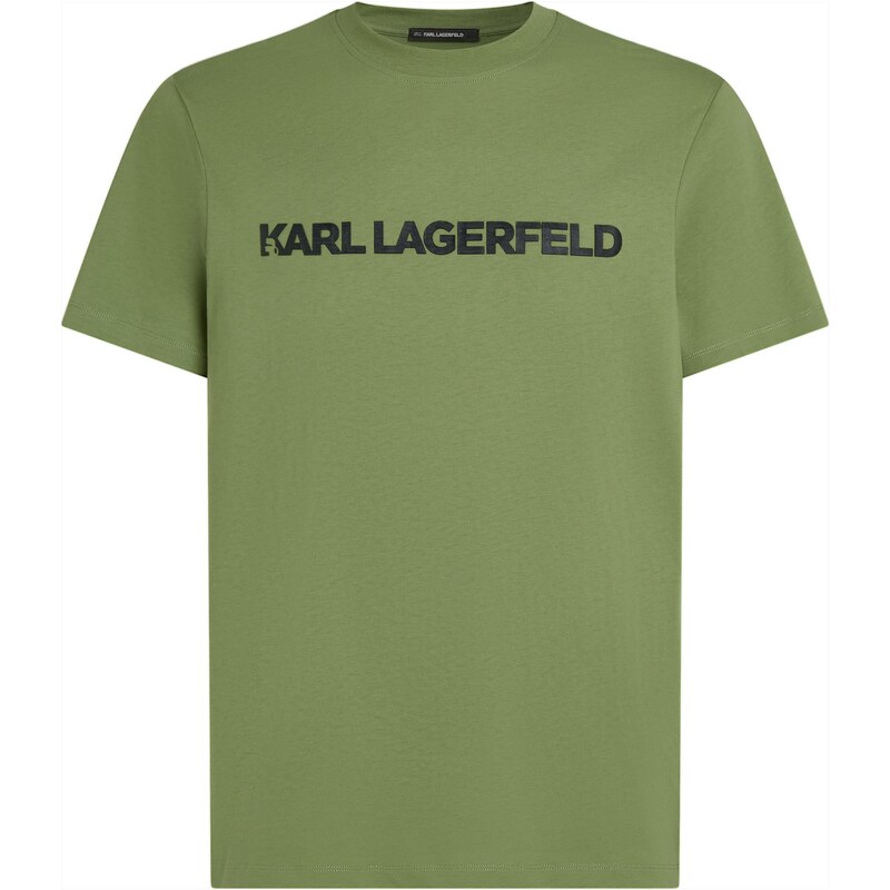 Karl Lagerfeld Tričko zelená / čierna 67362142