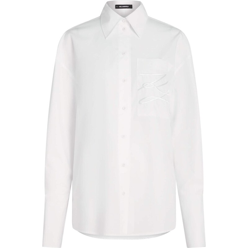 Karl Lagerfeld Blúzka X-Amber Valletta biela 67362132