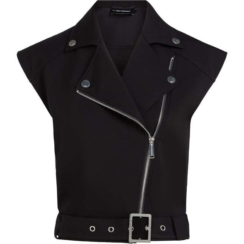 Karl Lagerfeld Tepláková bunda čierna 67362157