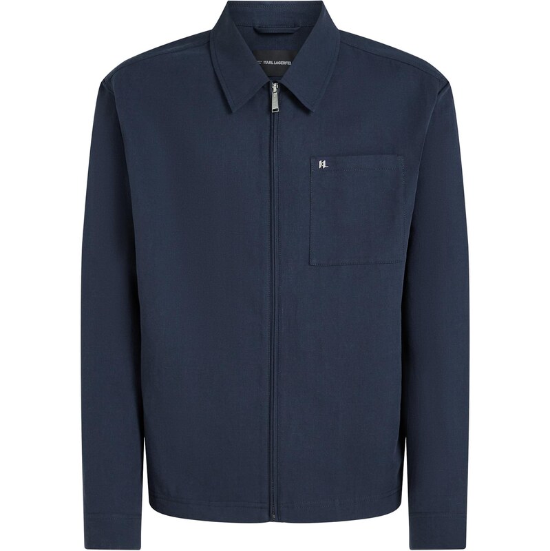 Karl Lagerfeld Prechodná bunda tmavomodrá 67362158