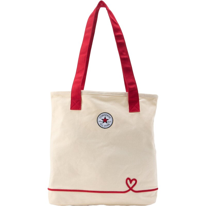 CONVERSE Shopper VALENTINE svetlobéžová / červená 67362164